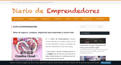 Desktop Screenshot of diariodeemprendedores.com