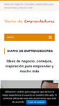 Mobile Screenshot of diariodeemprendedores.com